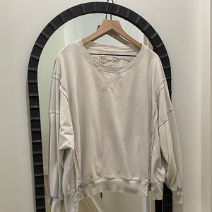 American Eagle Outfitters off-white Sweatshirt